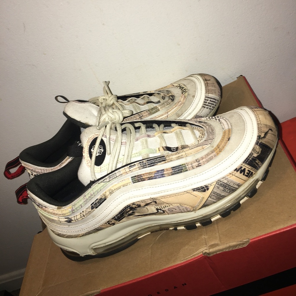 Newspaper 97”s air max